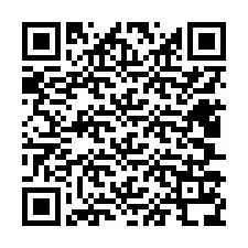 QR-koodi puhelinnumerolle +12407138232