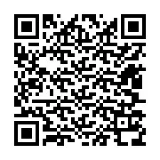 QR-Code für Telefonnummer +12407138235