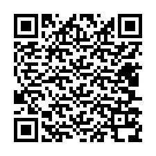 Kode QR untuk nomor Telepon +12407138236