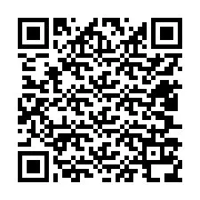 QR-koodi puhelinnumerolle +12407138238