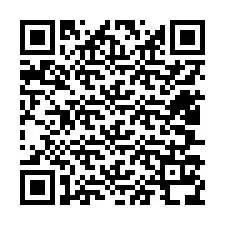 QR-code voor telefoonnummer +12407138239