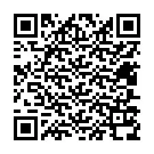 QR код за телефонен номер +12407138243