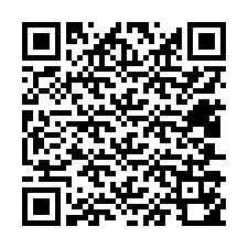 Kode QR untuk nomor Telepon +12407150293