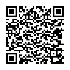 QR-kood telefoninumbri jaoks +12407152926
