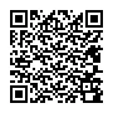 QR-code voor telefoonnummer +12407180702