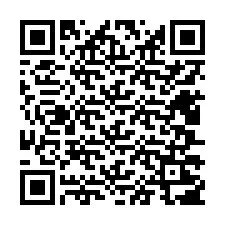 QR-код для номера телефона +12407207272