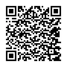 Código QR para número de teléfono +12407207279