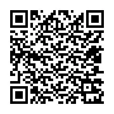 Kode QR untuk nomor Telepon +12407221489