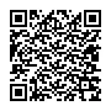 Codice QR per il numero di telefono +12407224474