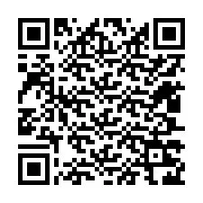 Kode QR untuk nomor Telepon +12407226461