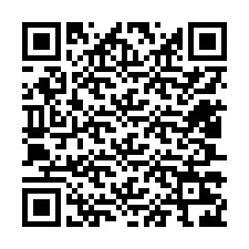 QR Code for Phone number +12407226469