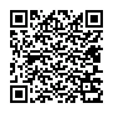 Código QR para número de teléfono +12407231506