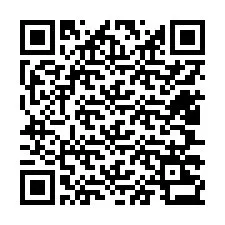 QR kód a telefonszámhoz +12407233629