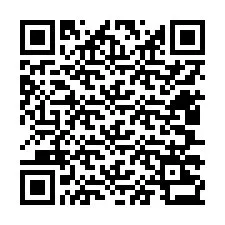 Código QR para número de teléfono +12407233634