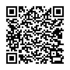 Código QR para número de telefone +12407233636