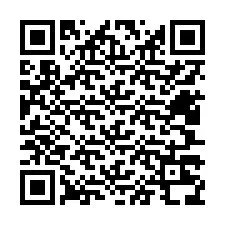 QR-код для номера телефона +12407238823