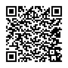 QR kód a telefonszámhoz +12407241979