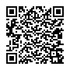 QR-koodi puhelinnumerolle +12407241984