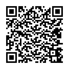 QR-Code für Telefonnummer +12407441096