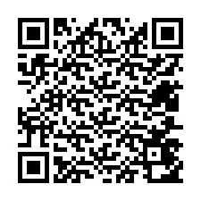 Codice QR per il numero di telefono +12407452787