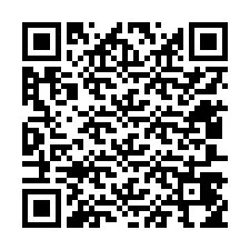 QR-code voor telefoonnummer +12407454814