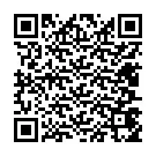 電話番号のQRコード +12407455176