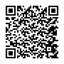 QR-koodi puhelinnumerolle +12407457769