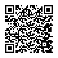 QR-code voor telefoonnummer +12407457775