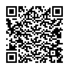 QR Code pour le numéro de téléphone +12407459386