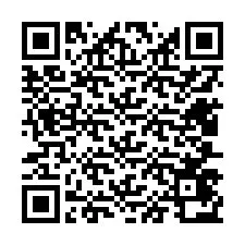 QR-код для номера телефона +12407472796