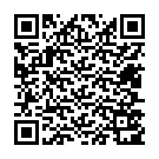 QR Code สำหรับหมายเลขโทรศัพท์ +12407501667