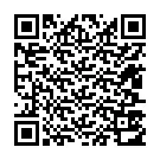 QR код за телефонен номер +12407512871