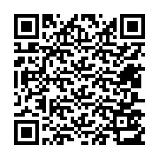 QR kód a telefonszámhoz +12407513357