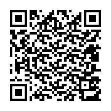 Kode QR untuk nomor Telepon +12407513358