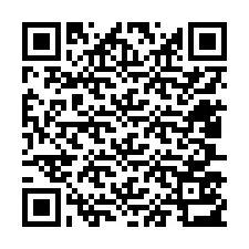 QR код за телефонен номер +12407513368