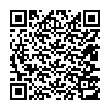 Kode QR untuk nomor Telepon +12407513371