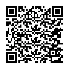 Codice QR per il numero di telefono +12407513373