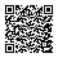 Codice QR per il numero di telefono +12407513374