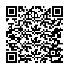 Código QR para número de teléfono +12407513375