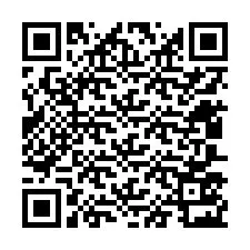 Código QR para número de telefone +12407523354