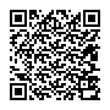 QR Code สำหรับหมายเลขโทรศัพท์ +12407530921