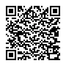 QR-koodi puhelinnumerolle +12407530924