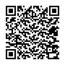 QR Code สำหรับหมายเลขโทรศัพท์ +12407530927