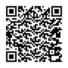 Kode QR untuk nomor Telepon +12407530931