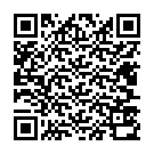 QR kód a telefonszámhoz +12407530932