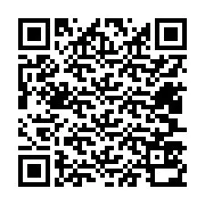 Codice QR per il numero di telefono +12407530937