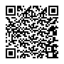 QR Code สำหรับหมายเลขโทรศัพท์ +12407640140