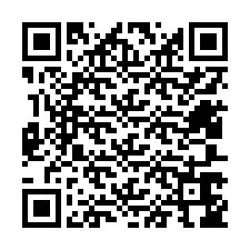 QR код за телефонен номер +12407646807