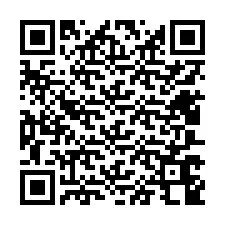 Código QR para número de telefone +12407648156