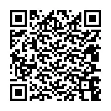 QR-code voor telefoonnummer +12407648160